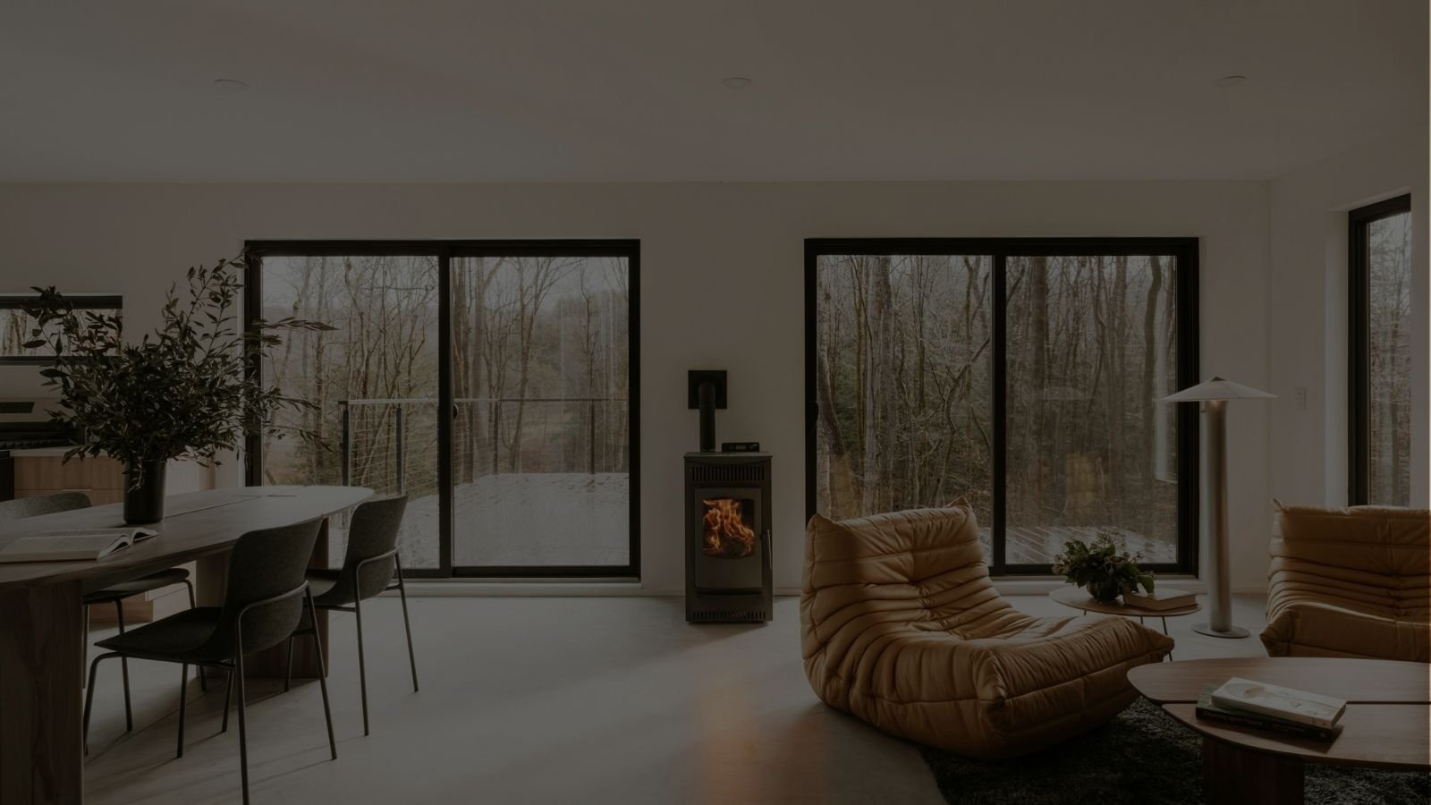 Modern window and door replacement project in Denver with energy-efficient exterior upgrades